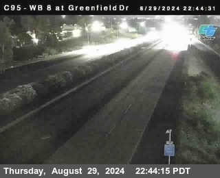 WB 8 at Greenfield Street