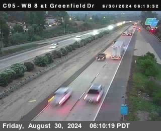 WB 8 at Greenfield Street