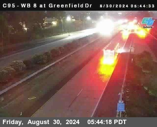 WB 8 at Greenfield Street