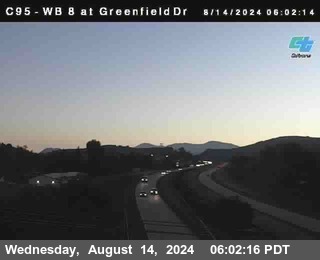 WB 8 at Greenfield Street