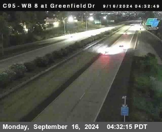 WB 8 at Greenfield Street