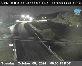 WB 8 at Greenfield Street