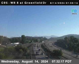 WB 8 at Greenfield Street