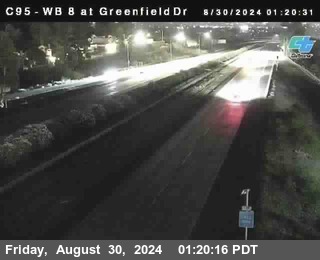 WB 8 at Greenfield Street