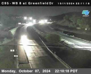 WB 8 at Greenfield Street