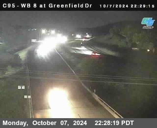 WB 8 at Greenfield Street