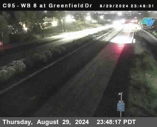 WB 8 at Greenfield Street