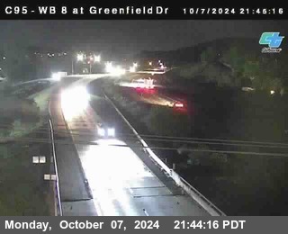 WB 8 at Greenfield Street