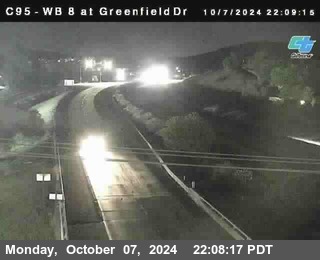 WB 8 at Greenfield Street