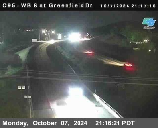 WB 8 at Greenfield Street