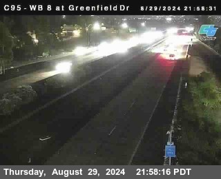 WB 8 at Greenfield Street