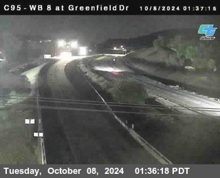 WB 8 at Greenfield Street