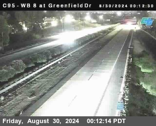 WB 8 at Greenfield Street