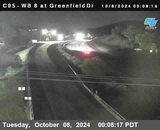 WB 8 at Greenfield Street