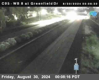 WB 8 at Greenfield Street