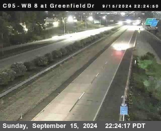 WB 8 at Greenfield Street