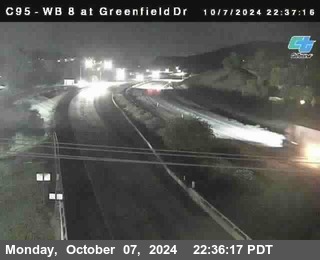 WB 8 at Greenfield Street