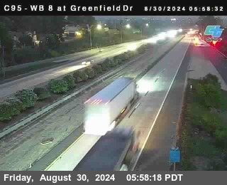 WB 8 at Greenfield Street