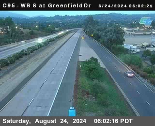 WB 8 at Greenfield Street