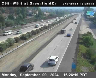 WB 8 at Greenfield Street