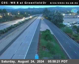 WB 8 at Greenfield Street