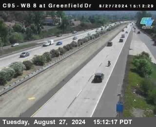 WB 8 at Greenfield Street