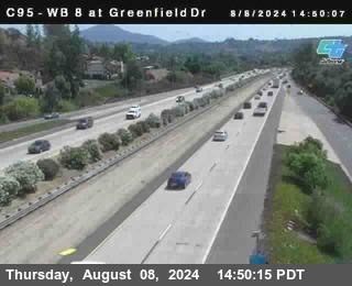 WB 8 at Greenfield Street