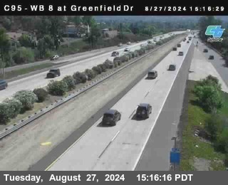 WB 8 at Greenfield Street