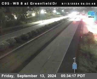 WB 8 at Greenfield Street