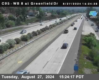 WB 8 at Greenfield Street