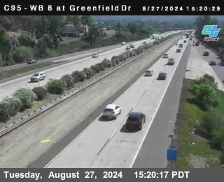 WB 8 at Greenfield Street