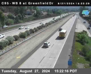 WB 8 at Greenfield Street