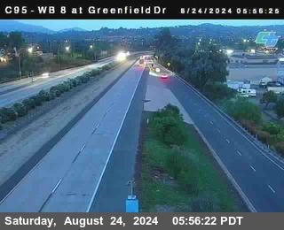 WB 8 at Greenfield Street