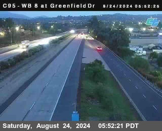 WB 8 at Greenfield Street