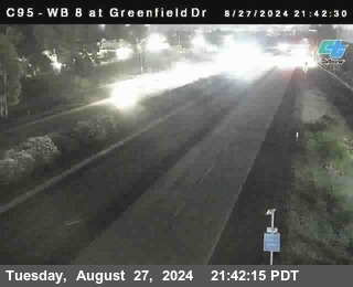 WB 8 at Greenfield Street