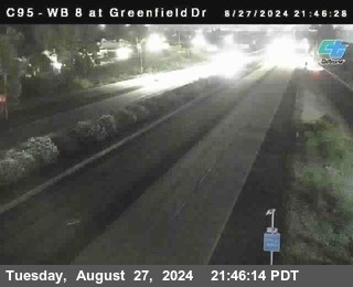 WB 8 at Greenfield Street