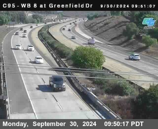 WB 8 at Greenfield Street