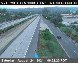 WB 8 at Greenfield Street