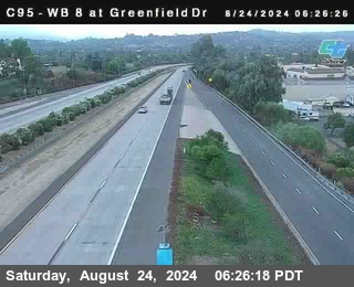 WB 8 at Greenfield Street