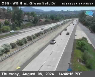 WB 8 at Greenfield Street