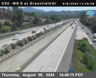 WB 8 at Greenfield Street