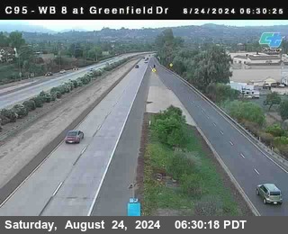 WB 8 at Greenfield Street