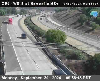 WB 8 at Greenfield Street