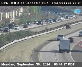 WB 8 at Greenfield Street