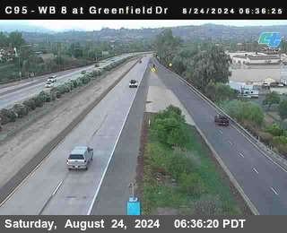 WB 8 at Greenfield Street