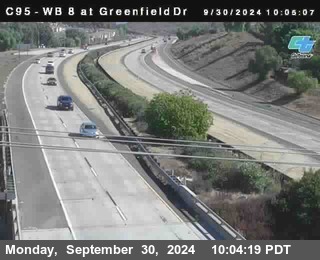 WB 8 at Greenfield Street