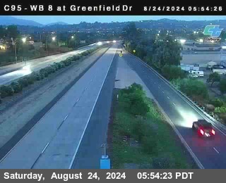 WB 8 at Greenfield Street