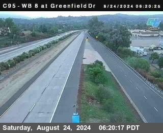 WB 8 at Greenfield Street