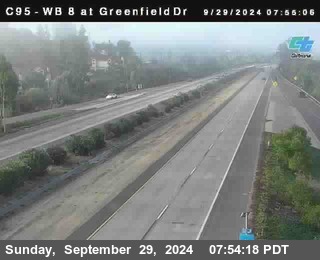 WB 8 at Greenfield Street