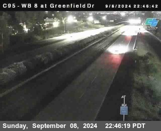 WB 8 at Greenfield Street